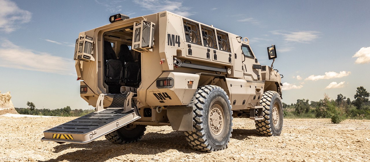 Mbombe 4 South African 4x4 MRAP (C)